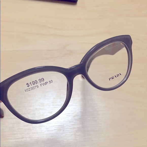 Prada Prescription Glasses Demi Lenses NEW - Picture 8 of 8